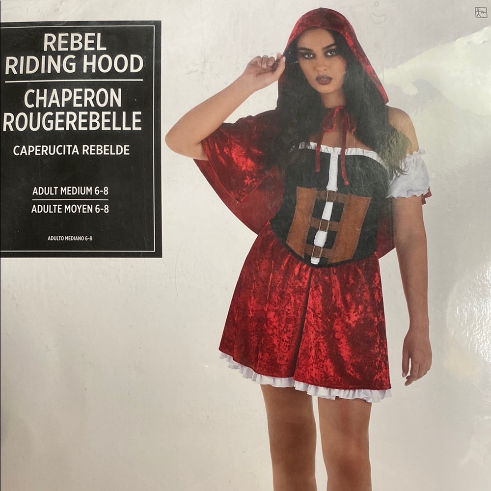 Rebel Riding Hood Costume - Red